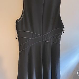 Sleeveless black dress